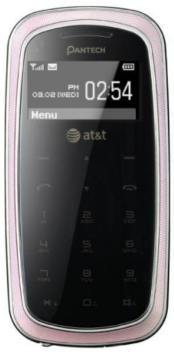 Pantech Impact P7000 Pink No Contract for AT&T