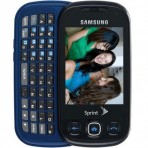 Samsung Seek SPH-M350 Sprint Texting Phone Blue - Excellent
