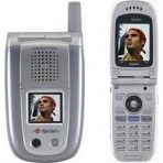 Sanyo MM8300 Silver Sprint Flip Phone - Like New
