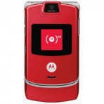 Motorola V3m Red Sprint Flip Phone Memory Card & Camera - Like New