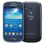Samsung Galaxy S3 mini Verizon 16GB 4G LTE BLUE Android Phone - Mint