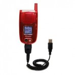 Sanyo PM-8200 compact Sprint Flip Phone Red - Very Good