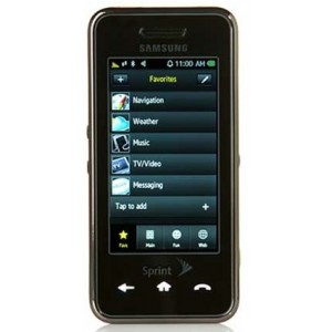 Samsung Instinct M800 Sprint Used Touch Screen Cell Phone