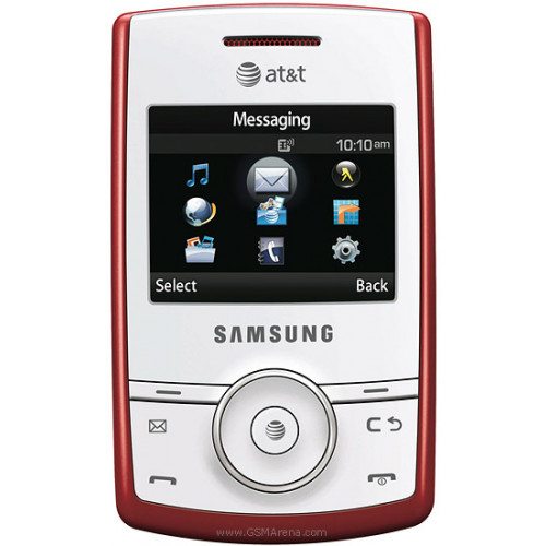 Samsung A767 White&Red Texting Phone for AT&T
