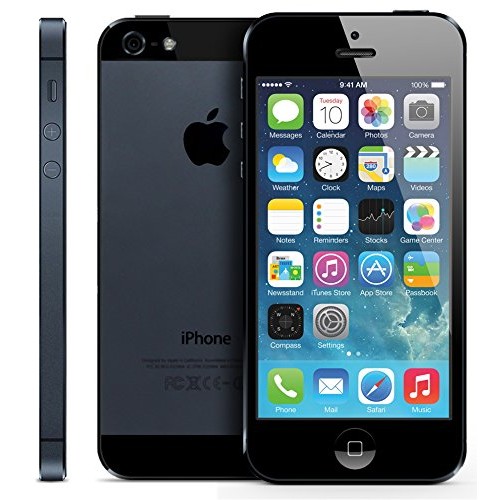 Apple iPhone 5s 16GB Cell Phone Black Factory Unlocked to GSM - Excellent